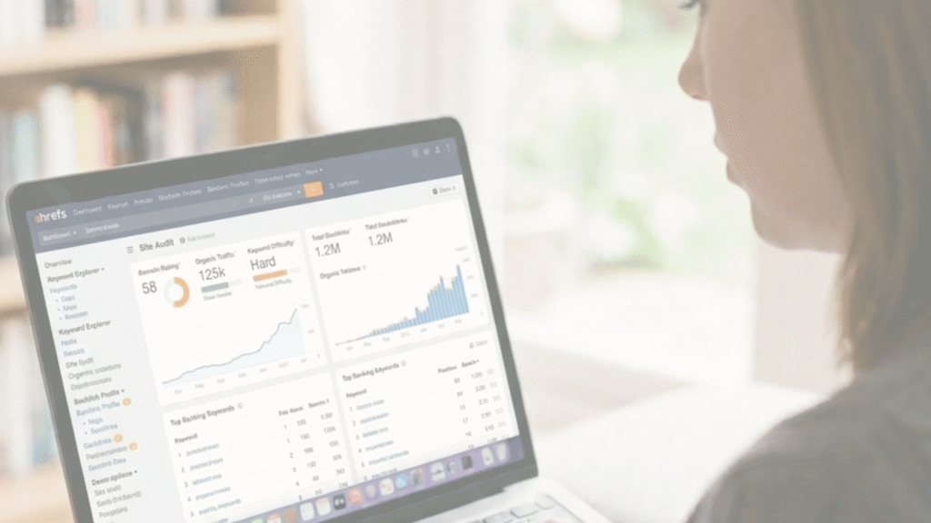 Marketing consultant costs. Image of hannah oneill at her laptop