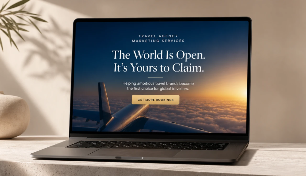 web copywriting for a travel marketing agency