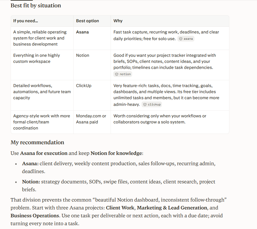 Perplexity screenshot highlighting the importance of optimising for AI