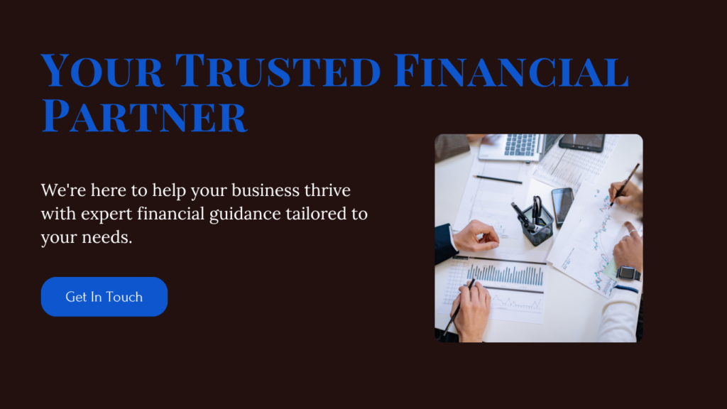 Financial services website homepage copywriting