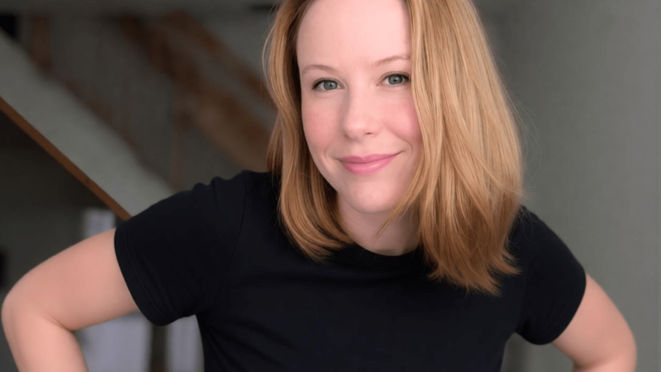 Portrait of Hannah O'Neill on the about page.